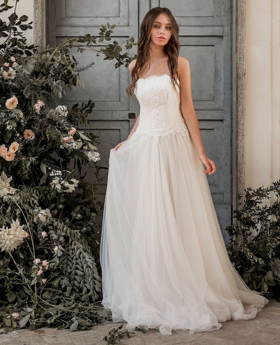 Lace Corset Wedding Dress
